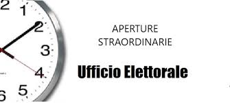 Aperture straordinarie