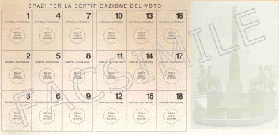 TESSERA ELETTORALE