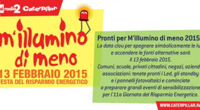 &ldquo;M&rsquo;illumino di Meno&rdquo; 2015