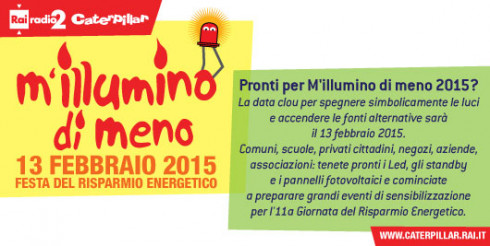 &ldquo;M&rsquo;illumino di Meno&rdquo; 2015