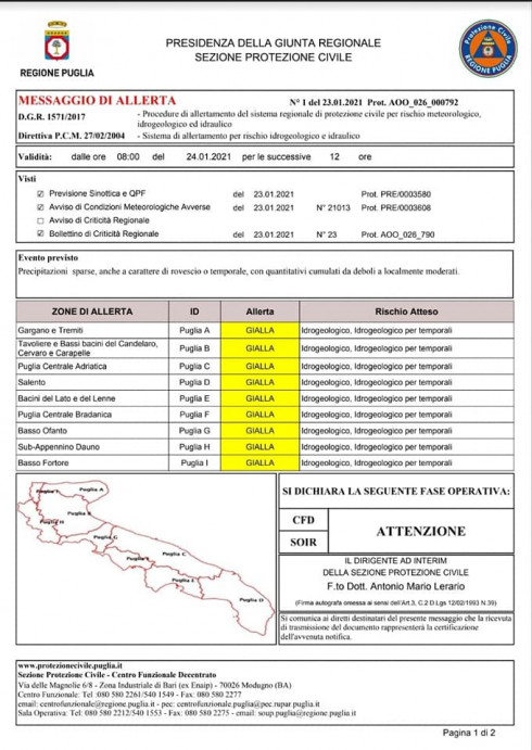 ALLERTA METEO