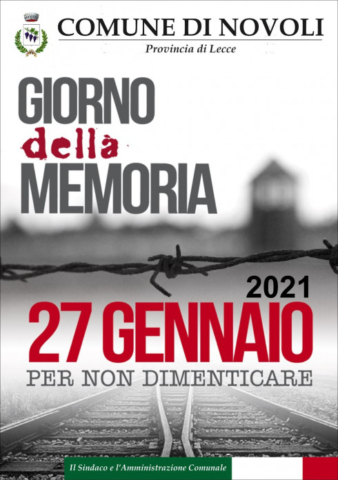 27 GENNAIO - GIORNATA DELLA MEMORIA.