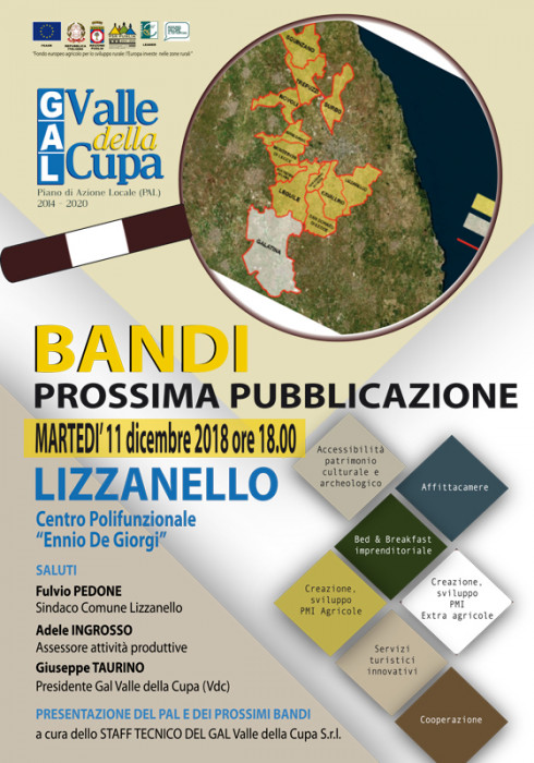 Presentazione del PAL e dei prossimi Bandi