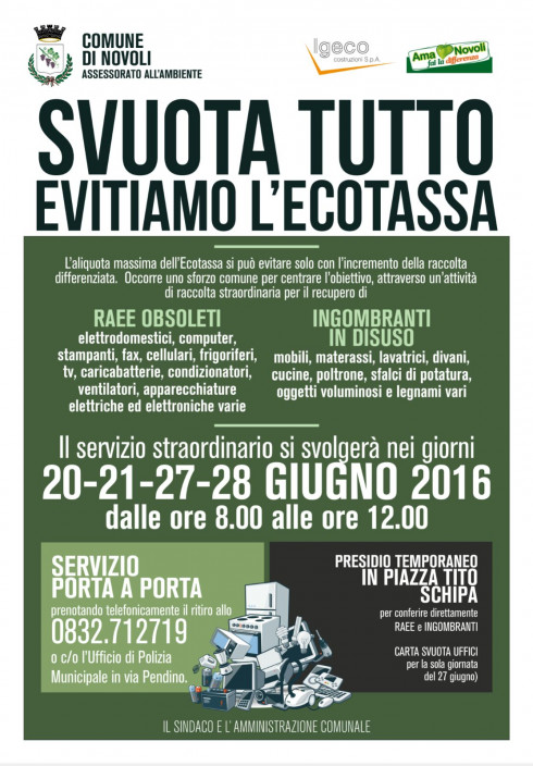 SVUOTA TUTTO