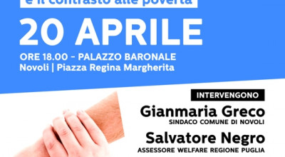NOVOLI, UN DIBATTITO SUL REDDITO DI DIGNITA&rsquo; AL PALAZZO BARONALE 