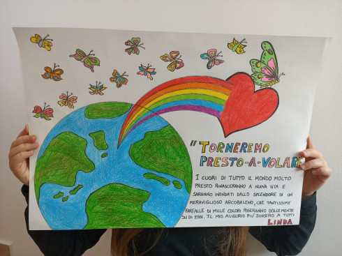 Campagna LA SPERANZA DI NOVOLI NEI PENSIERI DEI SUOI BAMBINI E DEI RAGA...