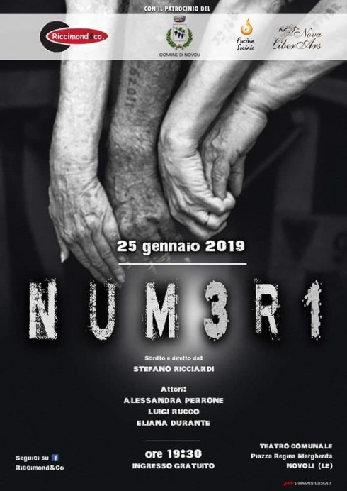 Spettacolo teatrale &ldquo;Num3r1&rdquo;