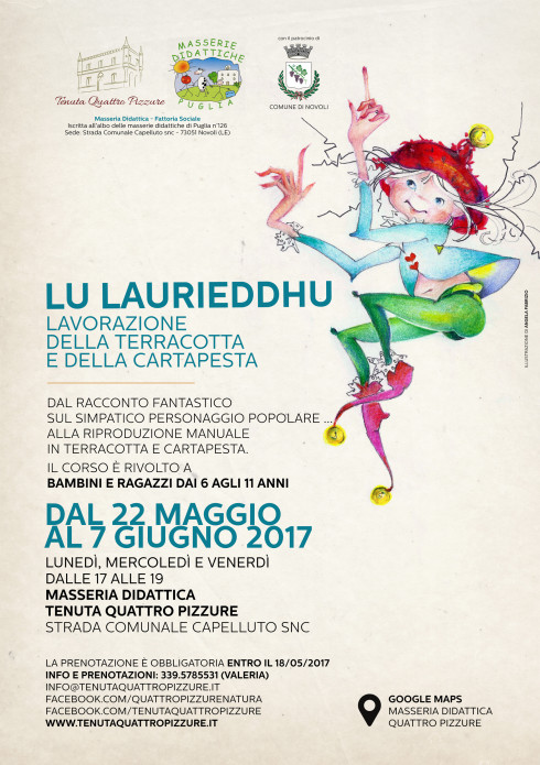 Corso di lavorazione della terracotta e della cartapesta Lu Laurieddhu&...