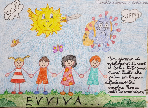 Campagna LA SPERANZA DI NOVOLI NEI PENSIERI DEI SUOI BAMBINI E DEI RAGA...