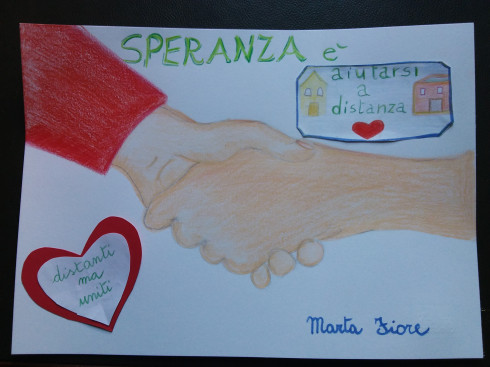 Campagna LA SPERANZA DI NOVOLI NEI PENSIERI DEI SUOI BAMBINI E DEI RAGA...