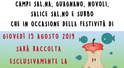Calendario Raccolta Differenziata 15 Agosto 2019