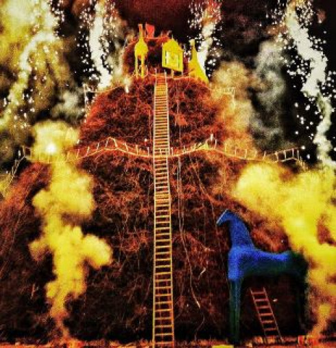 accensione focara 2012 - Foto Puglia Events