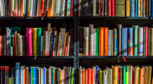 Libreria piena di libri