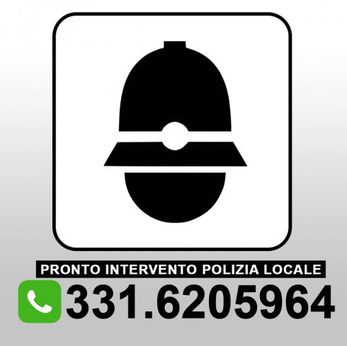 NUMERO PRONTO INTERVENTO - POLIZIA MUNICIPALE