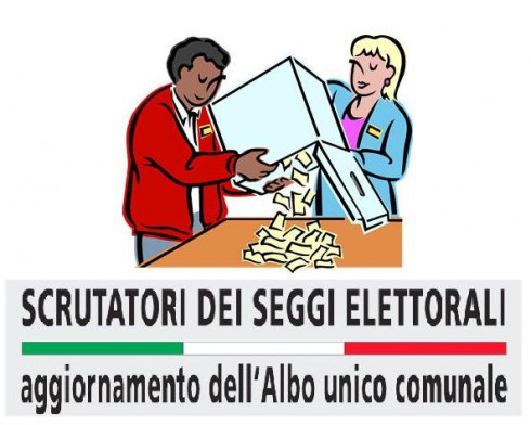 Aggiornamento annuale dell'albo degli scrutatori. Avviso di deposito