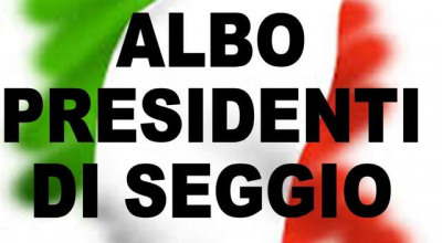 AGGIORNAMENTO ALBO PERSONE IDONEE UFFICIO DI PRESIDENTE DI SEGGIO ELETTORALE ...