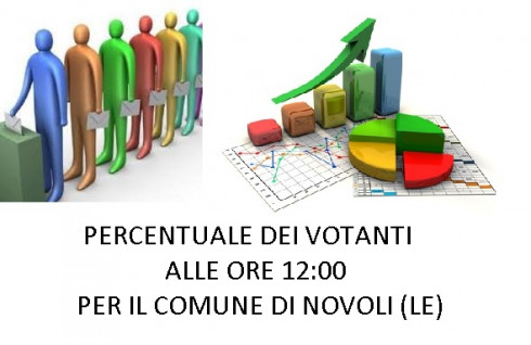 PERCENTUALE DEI VOTANTI ALLE ORE 12:OO