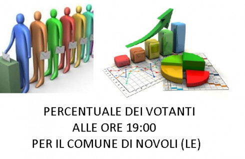 PERCENTUALE DEI VOTANTI ALLE ORE 19:OO